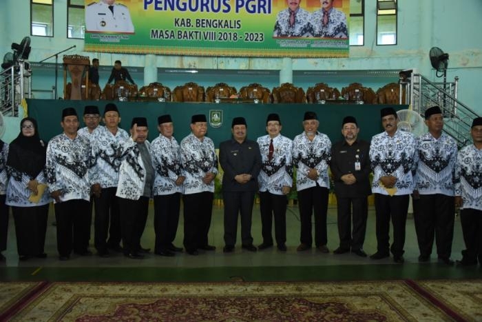 Ketua Pengurus PGRI Bengkalis Siap Majukan Dunia Pendidikan